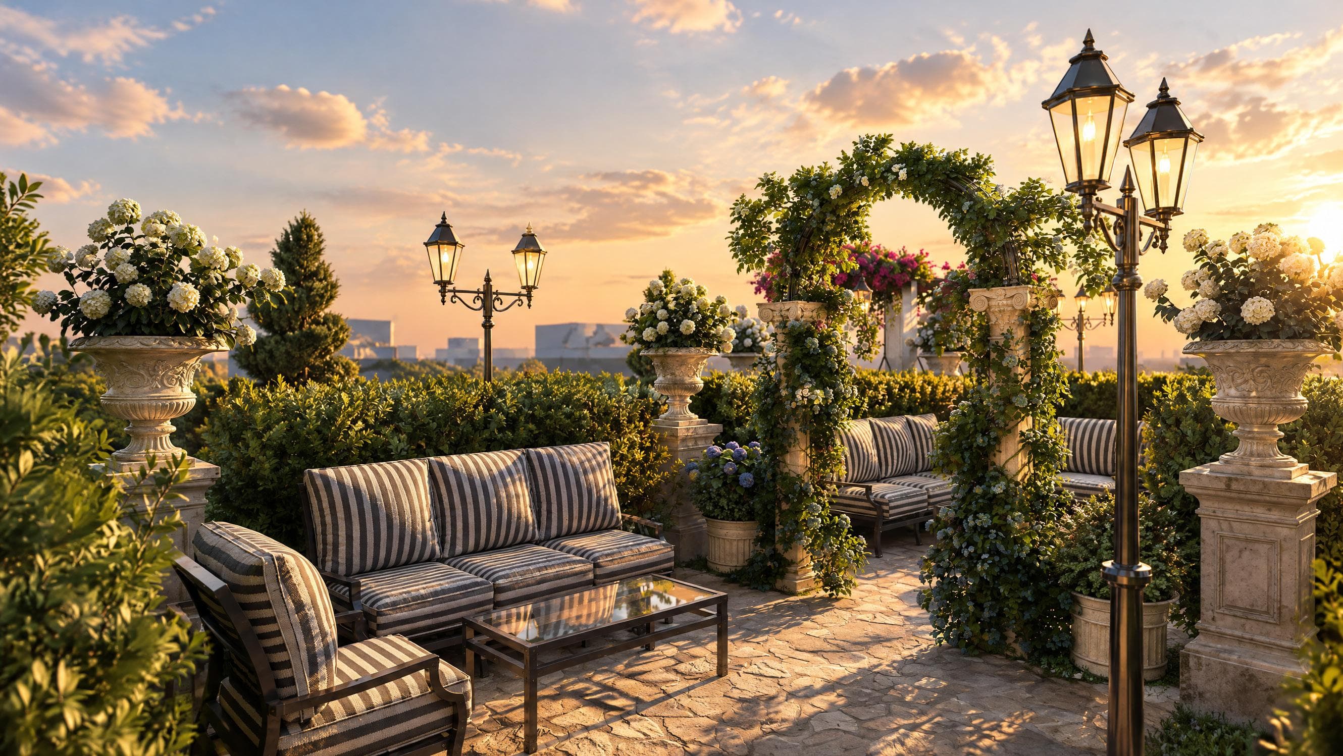 Extensive Podium & Rooftop Amenities